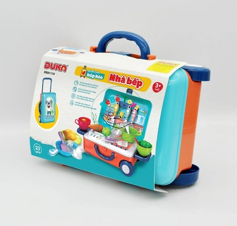 Bộ Đồ Chơi Hộp Kéo Nhà Bếp - Duka DK81110 23 Chi Tiết