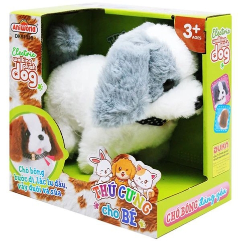 Đồ Chơi Mô Hình Thú Cưng Cho Bé - Chó Bông Đáng Yêu DK81320