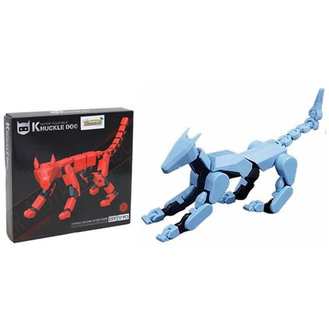 Lắp Ghép Mô Hình Knuckle Dog 3D Khớp Nối Linh Động (009)