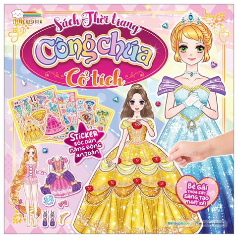 Sách Thời Trang Công Chúa Cổ Tích