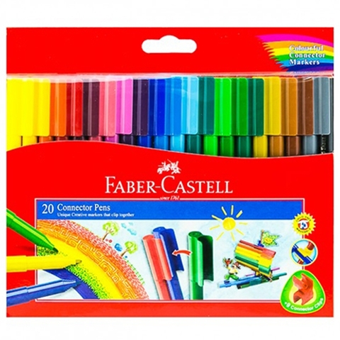 Bút Lông Màu Faber Castell Connector 20 Màu