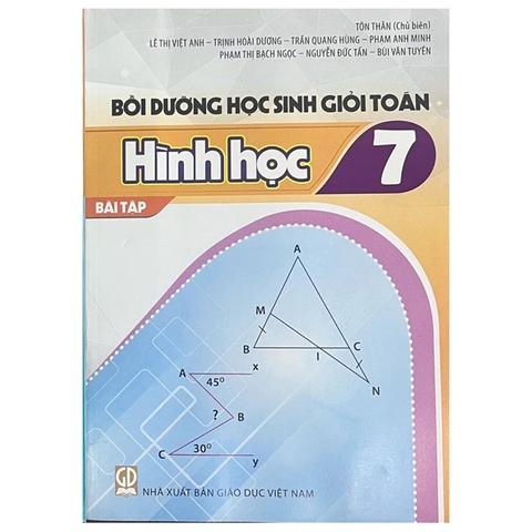 Bồi Dưỡng Học Sinh Giỏi Toán 7 - Hình Học (Bài Tập)