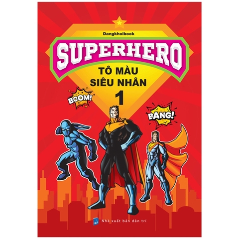 Tô Màu Siêu Nhân Superhero Tập 1