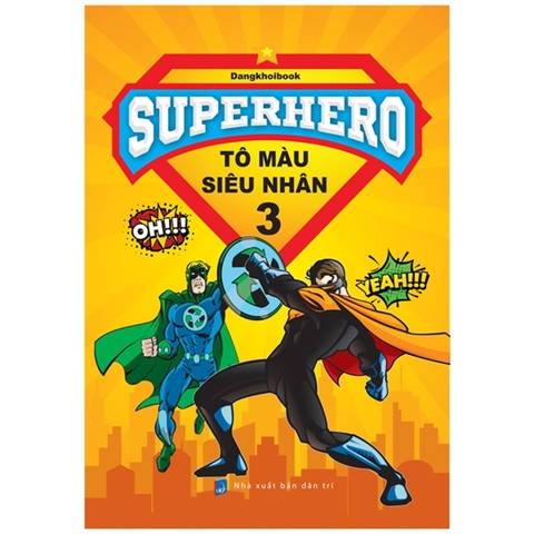 Tô Màu Siêu Nhân Superhero Tập 3