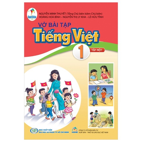 Vở Bài Tập Tiếng Việt Lớp 1 Tập 1 (Cánh Diều)-2025