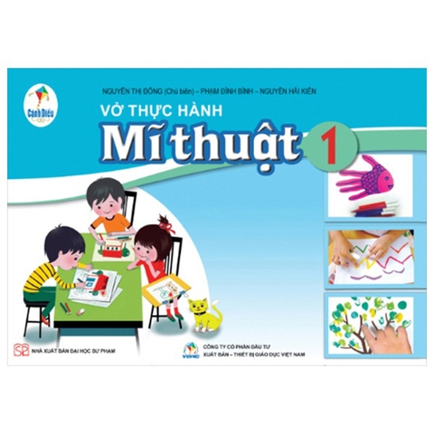Vở Thực Hành Mĩ Thuật Lớp 1 (Cánh Diều)-2025