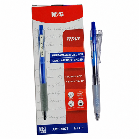 Bút Bi Nước Nhanh Khô AGPJ9071 0.5mm Đen