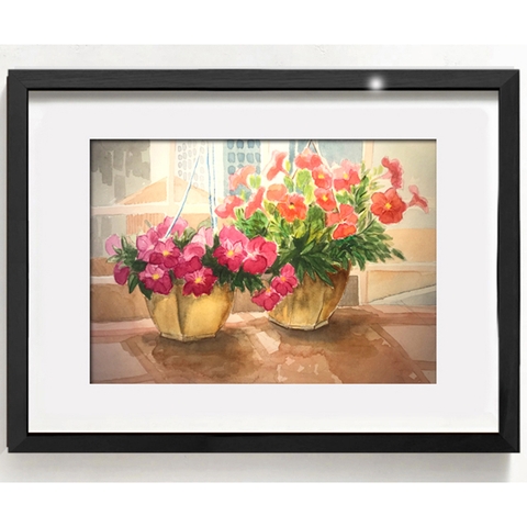 Tranh Màu Nước - Nắng Sớm - ADC90