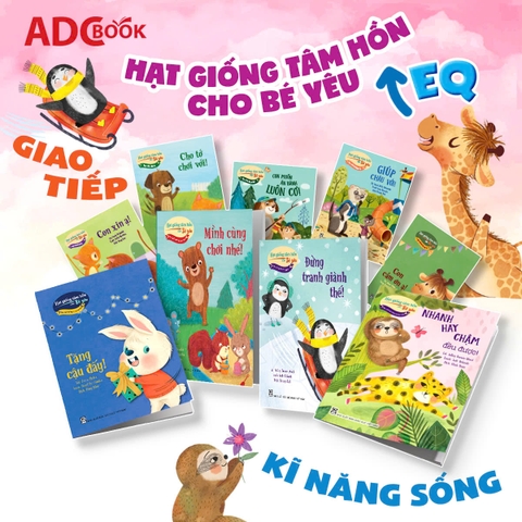 Bộ Hạt Giống Tâm Hồn Cho Bé Yêu (9 Cuốn)