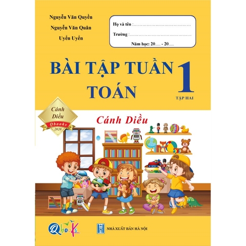 Bài Tập Tuần Toán Lớp 1 Tập 2 (Cánh Diều)