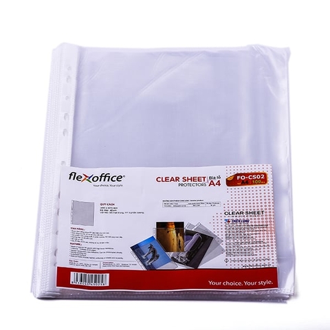 Bìa Lỗ Sơ Mi Flexoffice CS02/FO-T3000