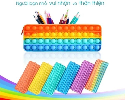 Túi Bút Pop It Antona ST.369 Hình Chữ Nhật