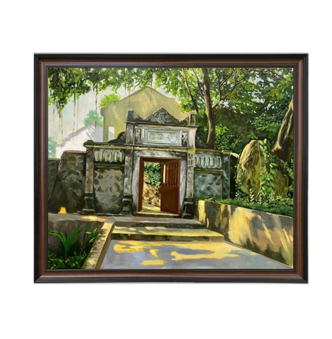 Tranh Sơn Dầu - Đảo Bước Vô Vị - ADC60