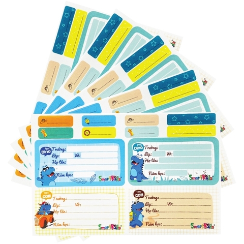 Nhãn Vở Bitex Dino/LB03