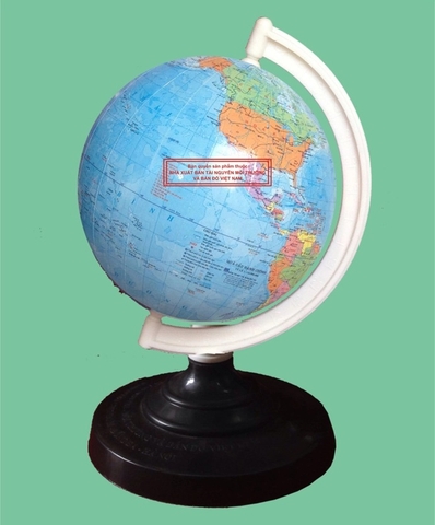 Địa Cầu Hành Chính Phi 23 Đế Nhựa