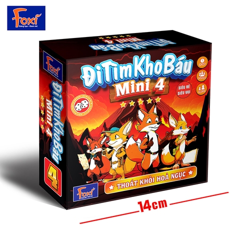 Đồ Chơi Foxi Cờ Xúc Xắc - Đi Tìm Kho Báu Mini 4