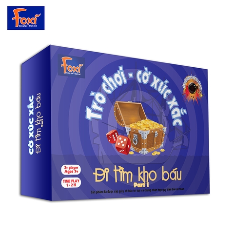 Đồ Chơi Foxi Cờ Xúc Xắc - Đi Tìm Kho Báu Part 1