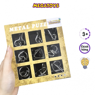 Đồ Chơi Trí Tuệ- Giải Mã 9 Hình Cast Puzzle 3009C