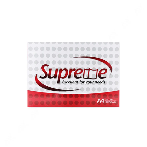 Giấy In A4 Supreme DL70 Thái Đỏ