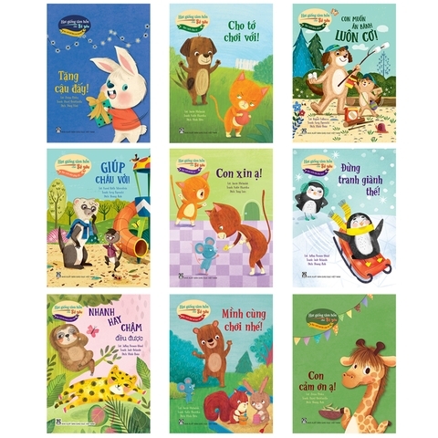 Bộ Hạt Giống Tâm Hồn Cho Bé Yêu (9 Cuốn)