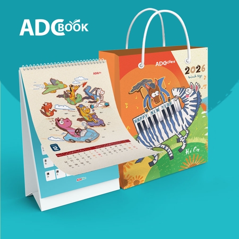 Lịch Bàn ADCBook 2026 - Hí Ca
