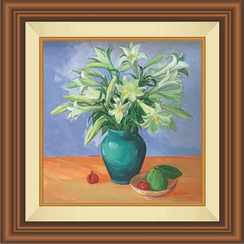 Tranh Sơn Dầu - Hoa Tháng Tư - ADC118