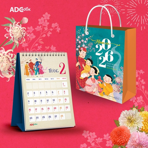 Lịch Bàn ADCBook 2026 - Hoan Ca