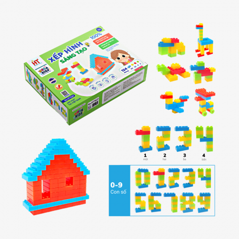 Đồ Chơi Hộp Xếp Hình Sáng Tạo HT7527