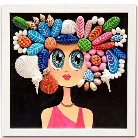 Tranh Sỏi Arcylic - Hương Xuân - ADC151