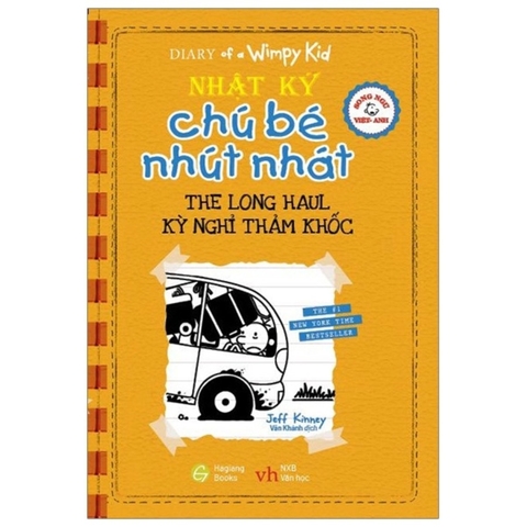 Nhật Ký Chú Bé Nhút Nhát Phiên Bản Song Ngữ Việt - Anh Tập 9 - Kỳ Nghỉ Thảm Khốc