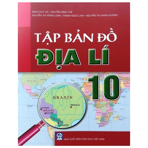 Tập Bản Đồ Địa Lí Lớp 10