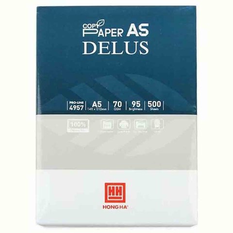 Giấy In Hồng Hà Delus A5 4957