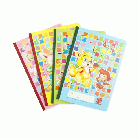 Combo Vở 4 Ô Ly 48 Trang Hồng Hà 0509