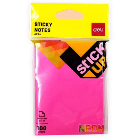Giấy Note Deli 3x2 A02202