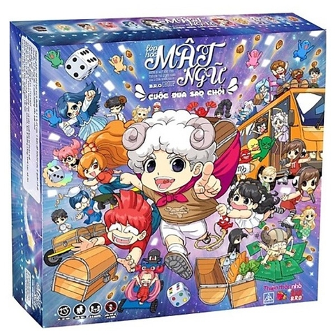 Đồ Chơi Board Game Lớp Học Mật Ngữ - Cuộc Đua Sao Chổi