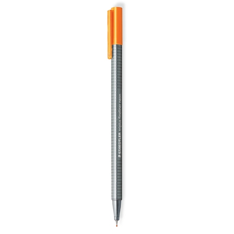Bút Dạ Kim Cao Cấp Staedtler Triplus 334-401 - Màu Cam