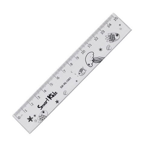 Thước Kẻ Smart Kids 15cm SK-RL1001