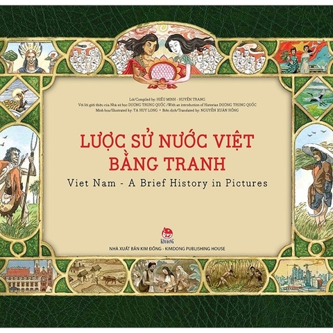 Lược Sử Nước Việt Bằng Tranh - Song Ngữ Việt - Anh