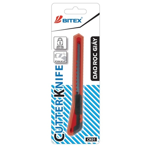 Dao Rọc Giấy Bitex 9mm CK01