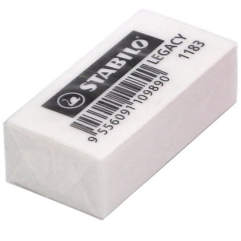 Tẩy Chì Màu Trắng Nhỏ Stabilo Legacy ER183W