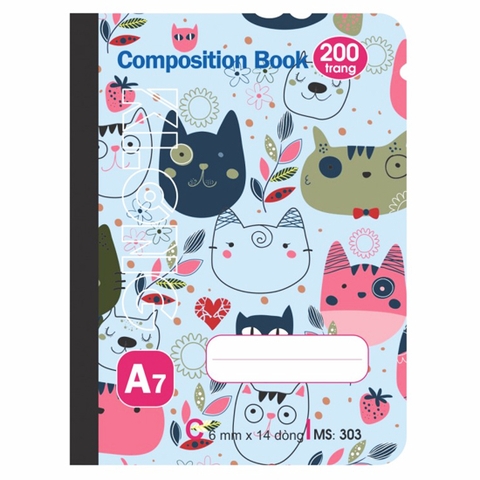 Sổ May Dán Gáy A7 K.Long 200 Trang 303