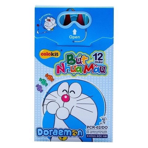 Bút Nhựa Thiên Long PCR-02 12 Màu