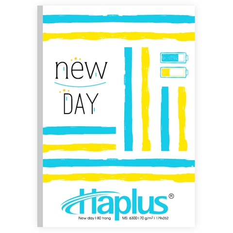 Vở Kẻ Ngang Hải Tiến Haplus 6300 Newday 80 Trang
