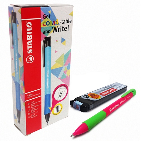 Bút Chì Bấm Stabilo MP6635-BU Ngòi 0.5mm - Màu Hồng