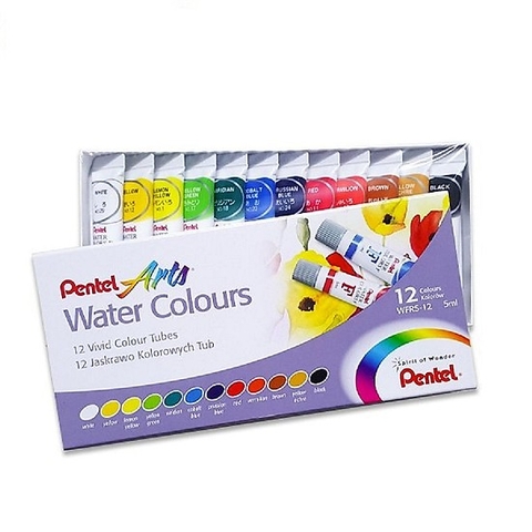Màu Nước 12 Màu Pentel WFRS