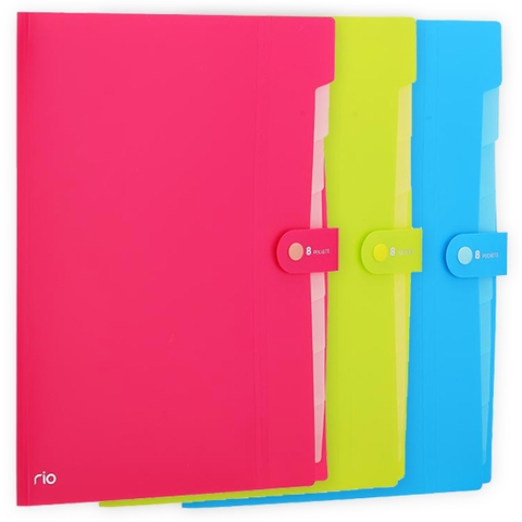 Cặp Xốp Deli B40102 8 Ngăn