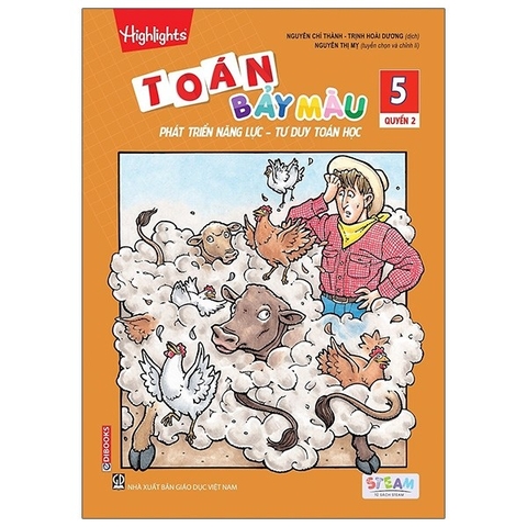Toán Bảy Màu - Phát Triển Năng Lực, Tư Duy Toán Học Lớp 5 - Tập 2