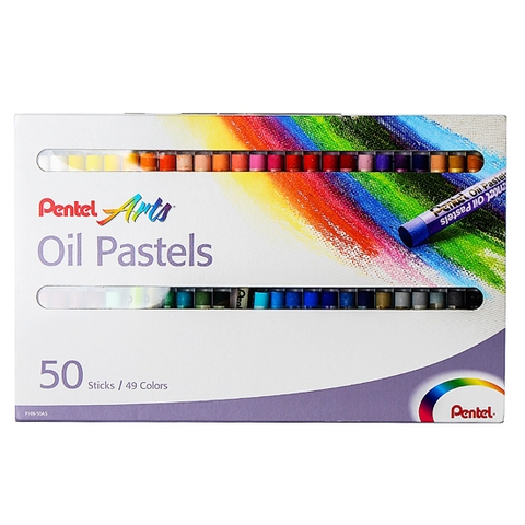 Bút Sáp Dầu 50 Màu Pentel PHN-50
