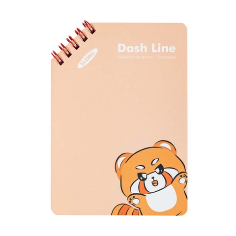 Sổ Lò Xo K.Long Dash Line A6 TP961 120Tr