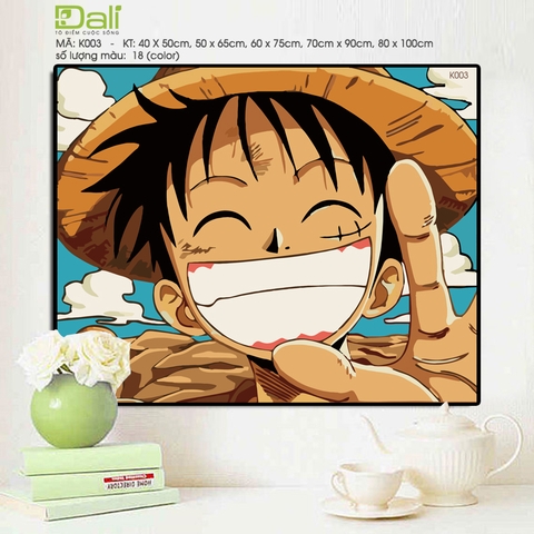Tranh Tô Màu Số Hóa K003